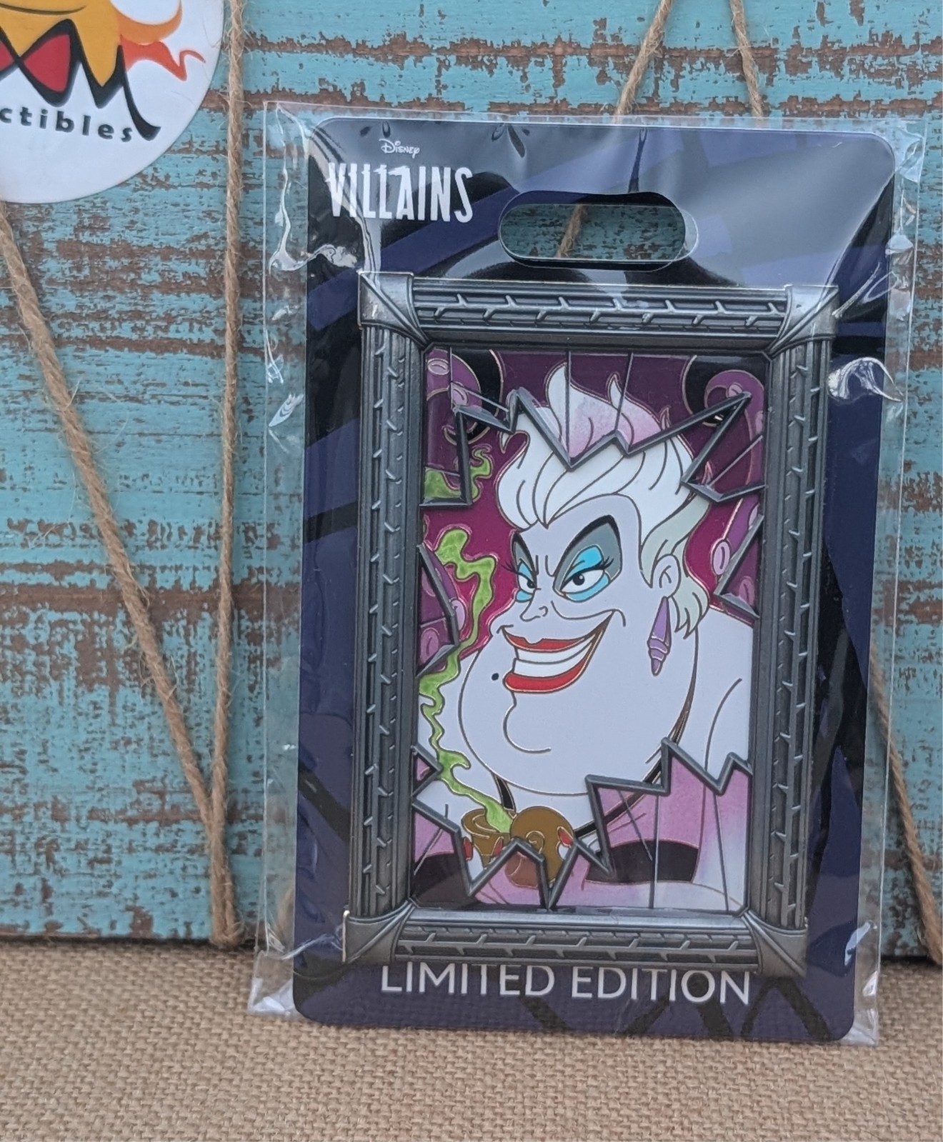 Ursula Portraits of Evil Pin 2026 Disney Little Mermaid MOG WDI LE 400 D23