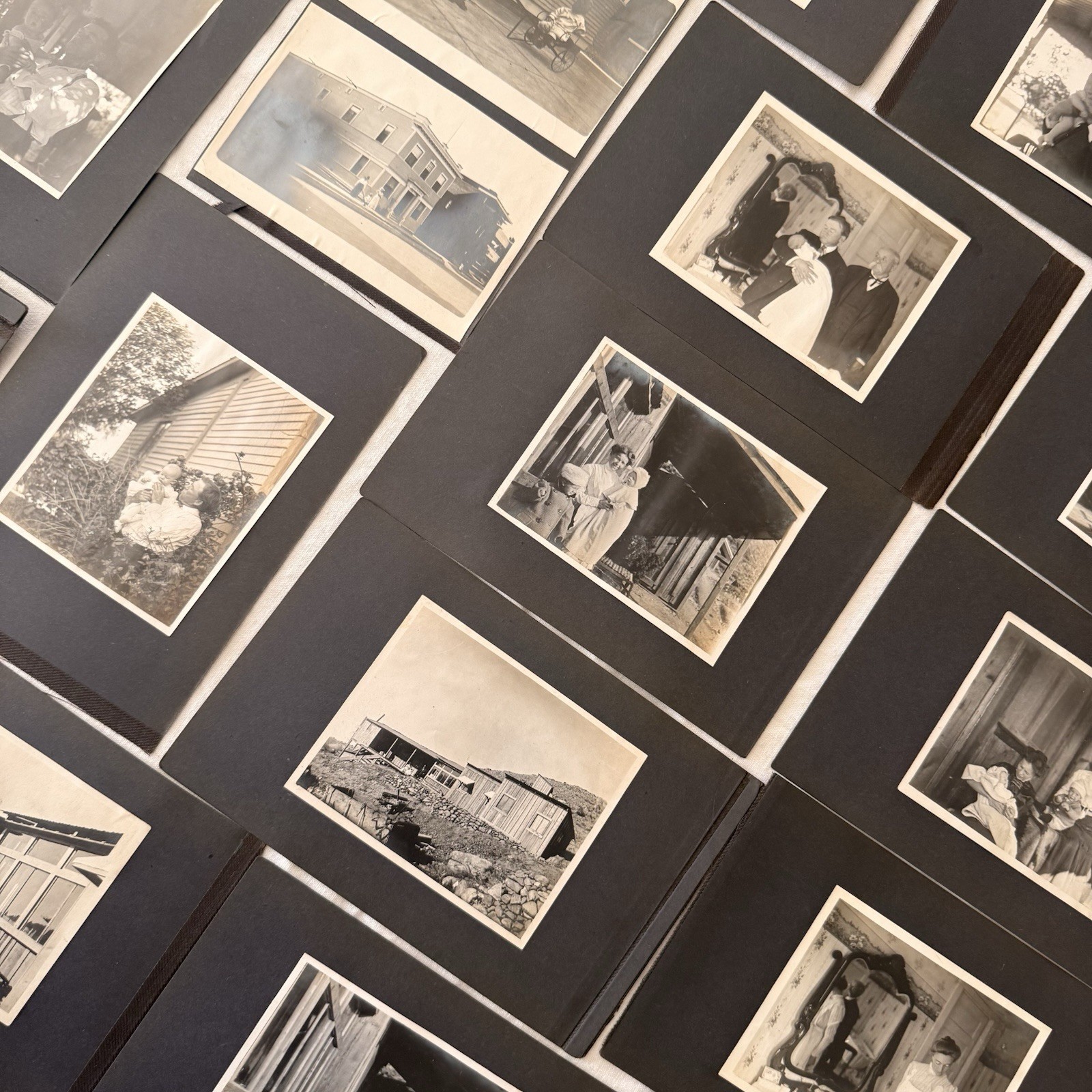 Edwardian Vernacular Photo Lot 32 Antique Snapshots Domestic Life Automobile