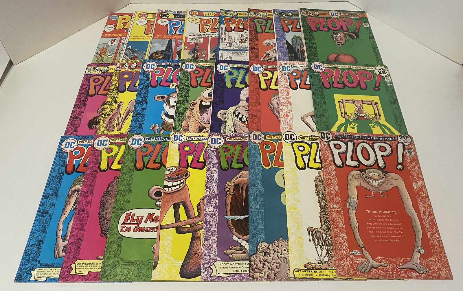Plop # 1-24 DC Comics 1973 complete full run lot set 1-5, 6-12, 13-17, 18-24