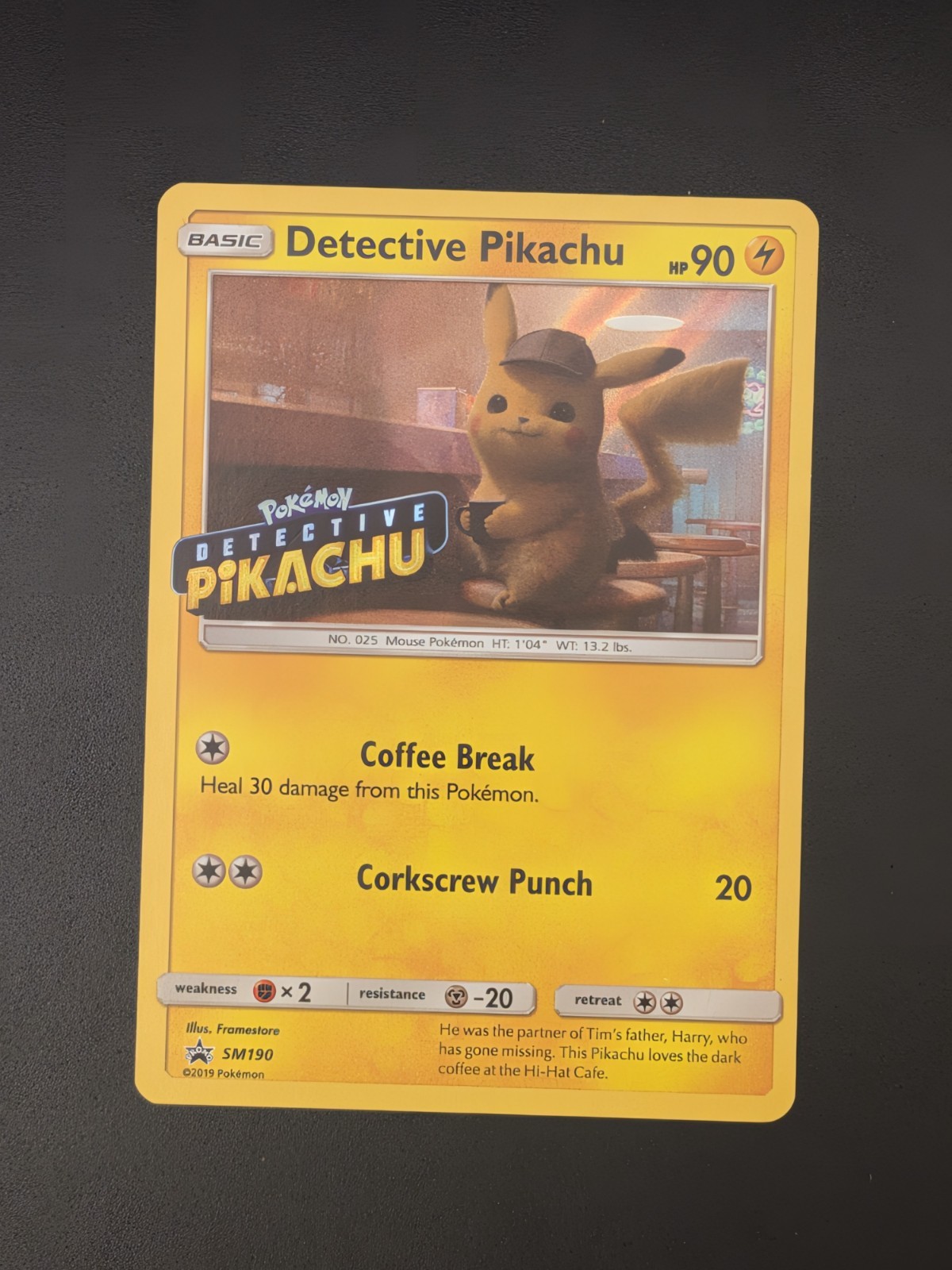 Detective Pikachu Stamped 