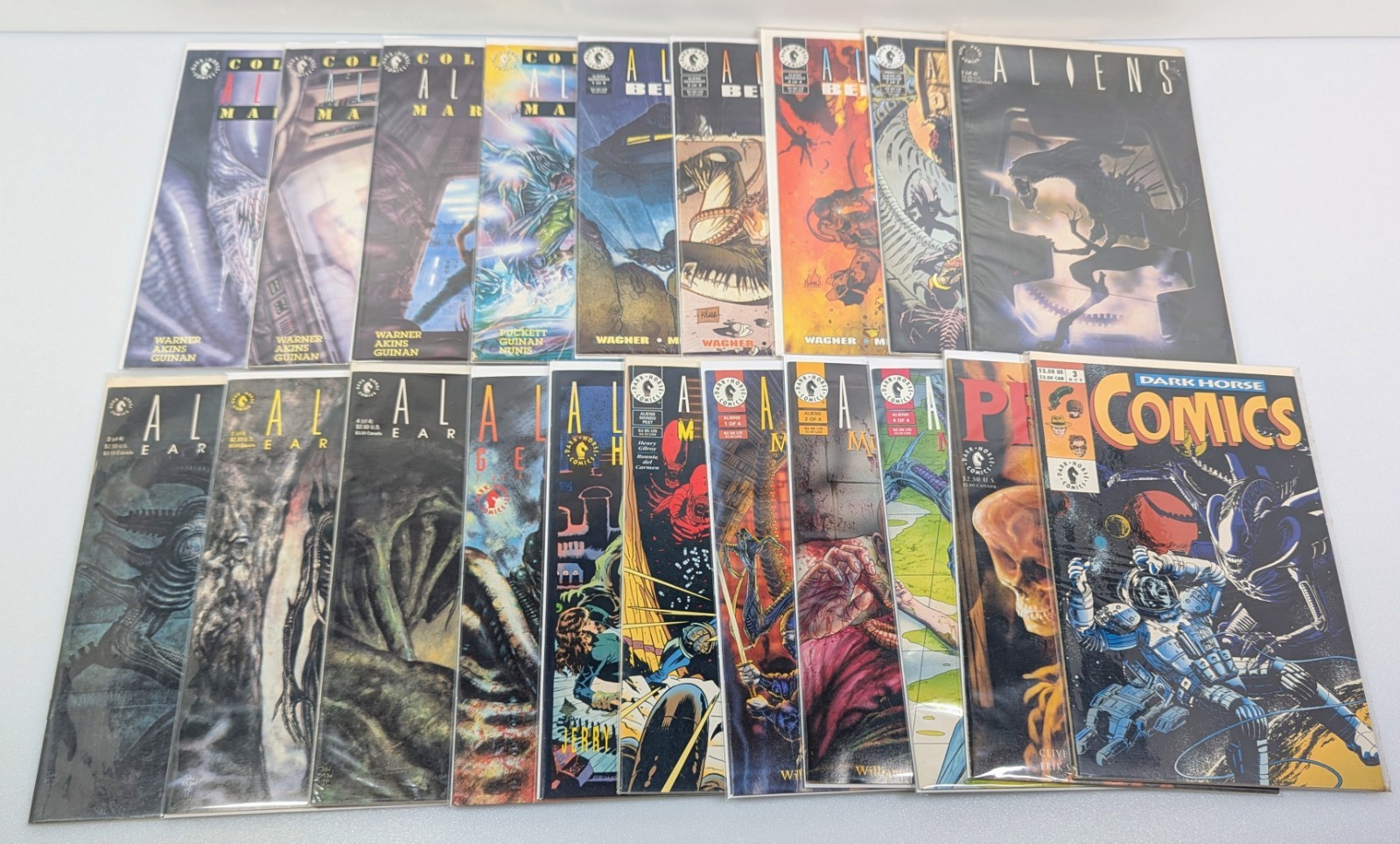 Aliens Dark Horse Comics 20 Book Lot - Colonial Marines 1-4, Genocide, & More