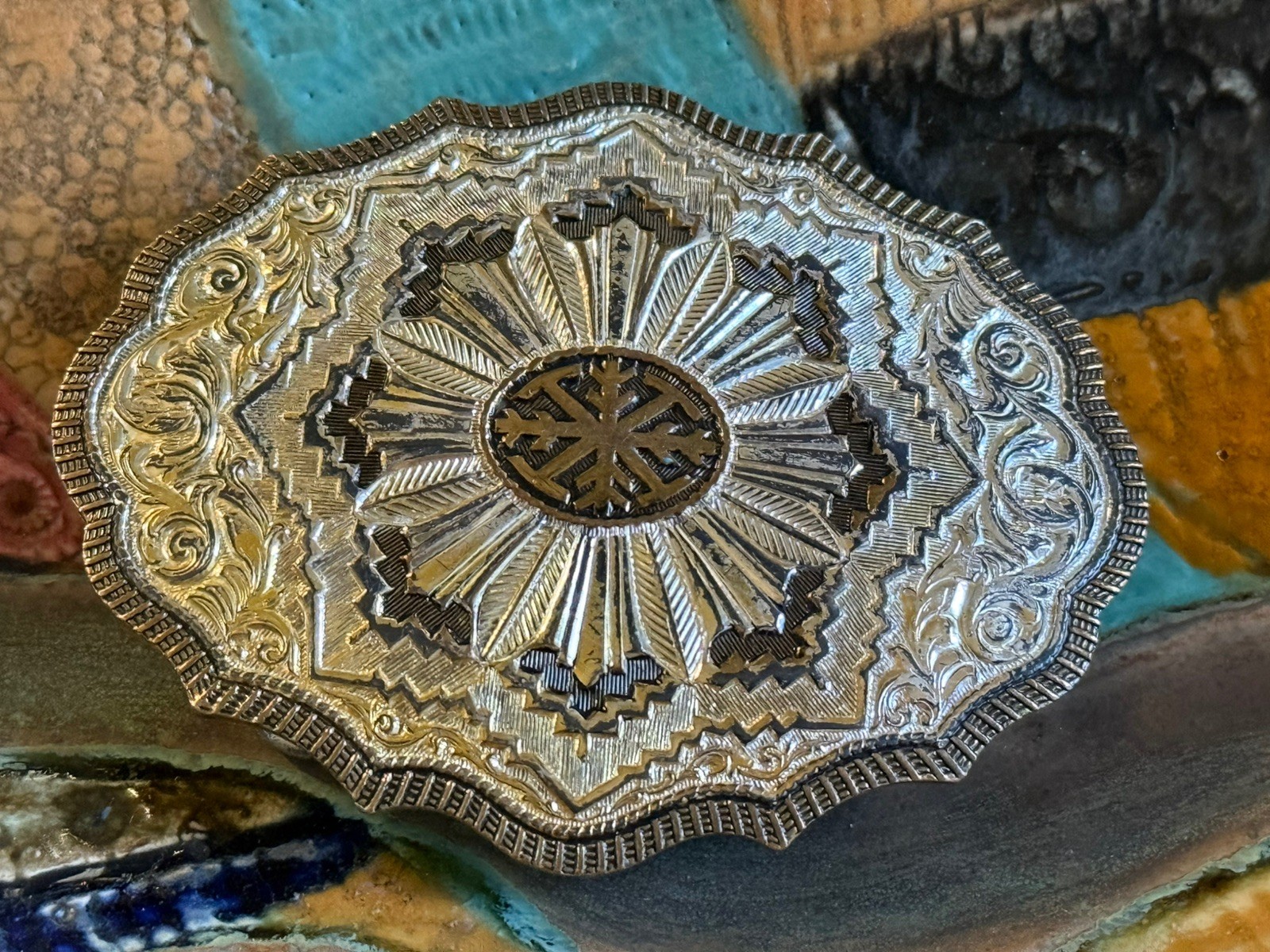 Vintage Crumrine Belt Buckle Vintage Crumrine Belt Buckle