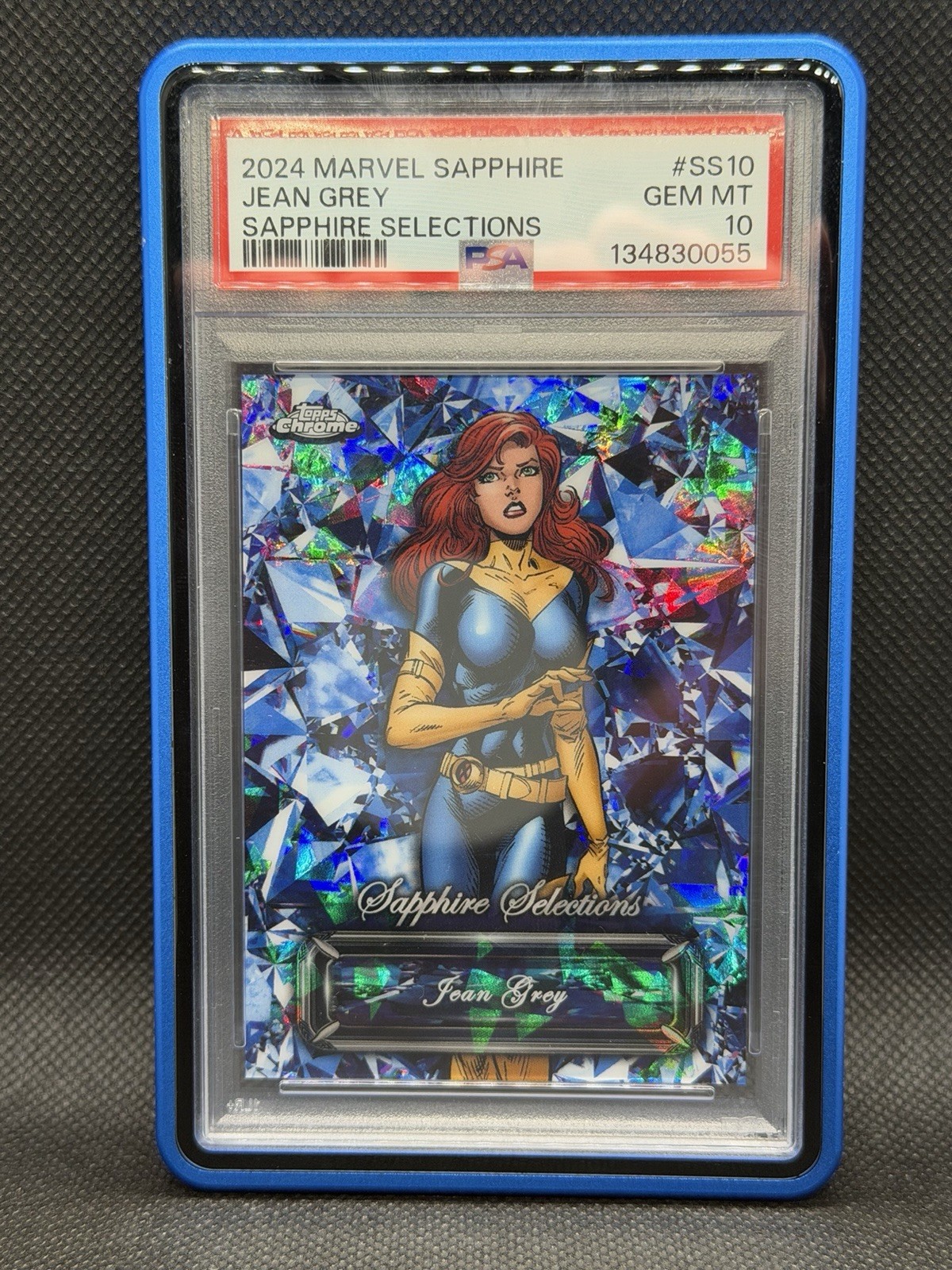2024 Topps Chrome Marvel Sapphire Sapphire Selections Jean Grey PSA 10 #SS10