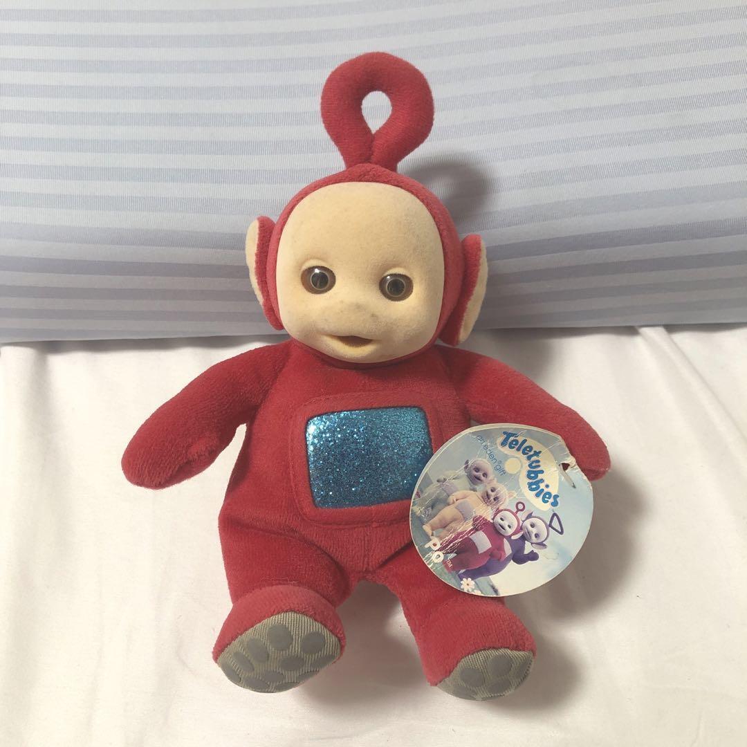 Ultra Rare Teletubbies Po Rubber Faced Doll Plush Toy Over 20 Years Vintage Eden