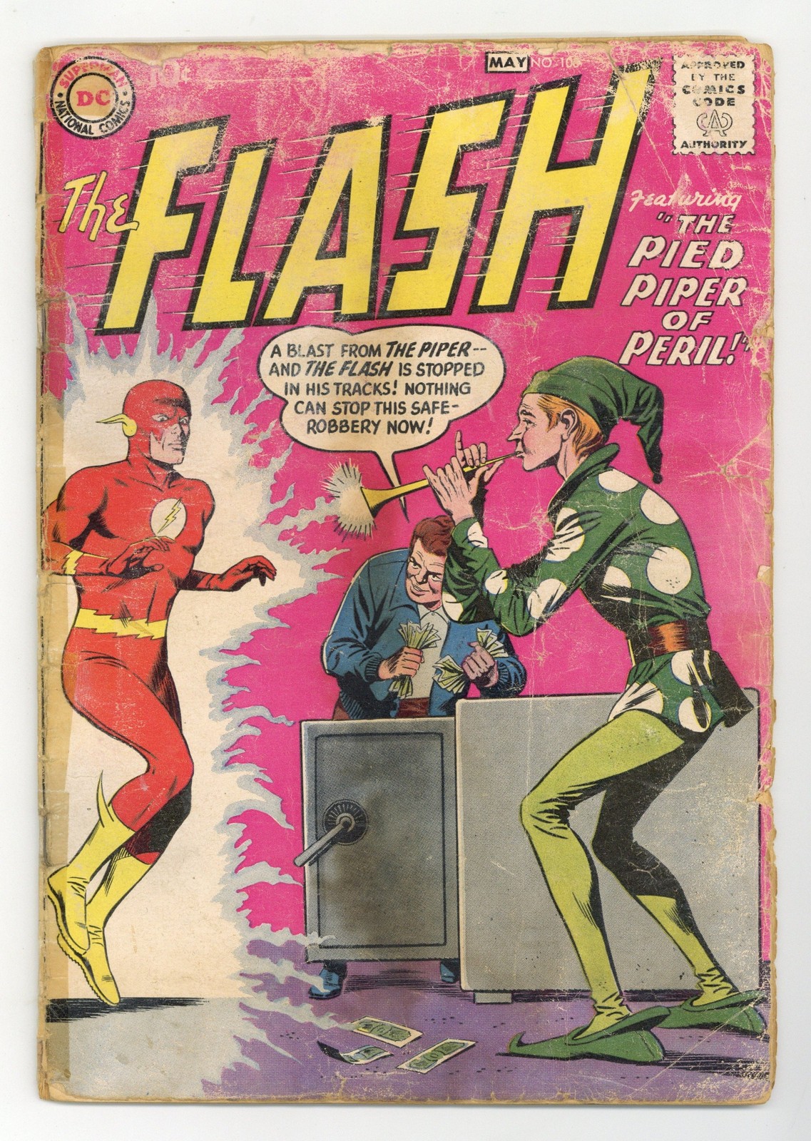 Flash #106 PR 0.5 1959 Origin Grodd & Pied Piper
