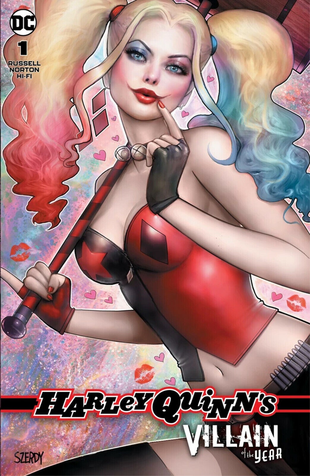 Harley Quinn's VOTY #1 Nathan Szerdy Comics Elite Variant Cover (A) DC Comics Harley Quinn's VOTY #1 Nathan Szerdy Comics Elite Variant Cover (A) DC Comics
