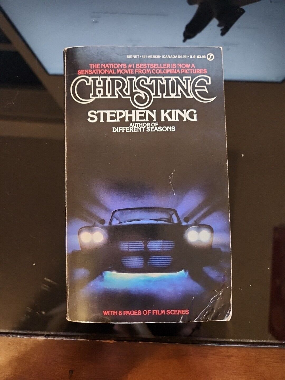 Stephen King [Signed] Copy Christine printed 1983 paperback