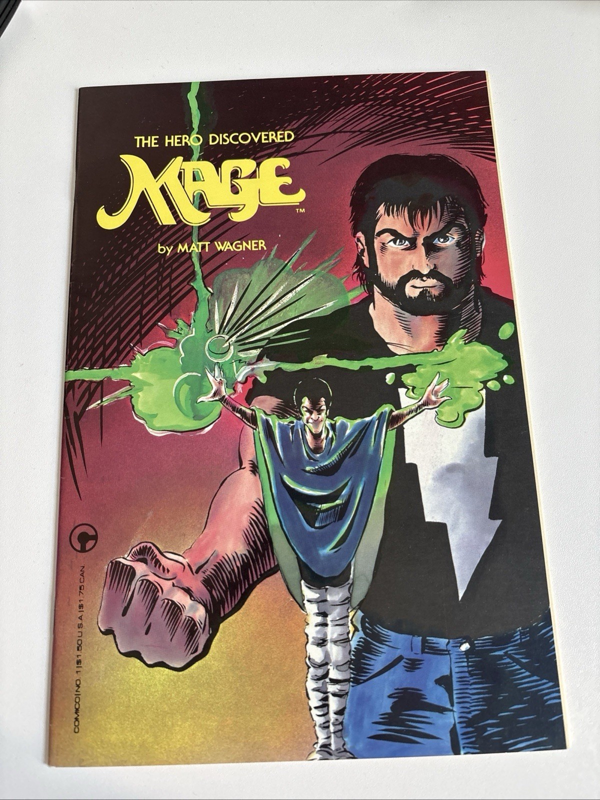 Mage The Hero Discovered #1, Comico, NM- 9.2, 1st Print, 1984, Matt Wagner