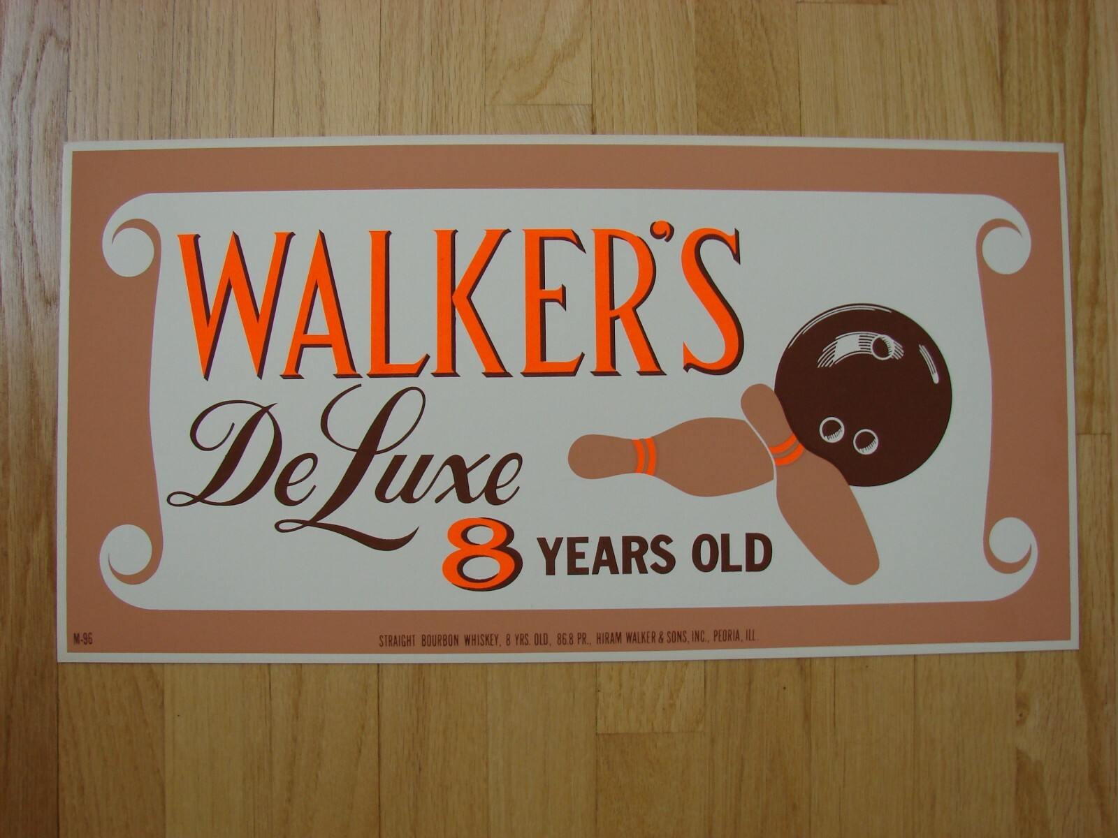 Vintage Walker\'s Deluxe 8 Year Old 22\