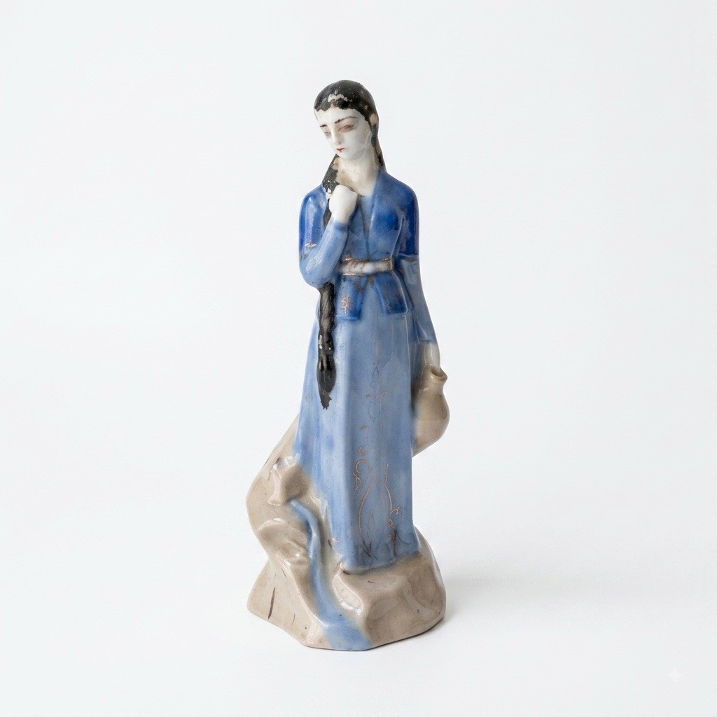 VTG Soviet Yerevan Porcelain /Faience Figurine \