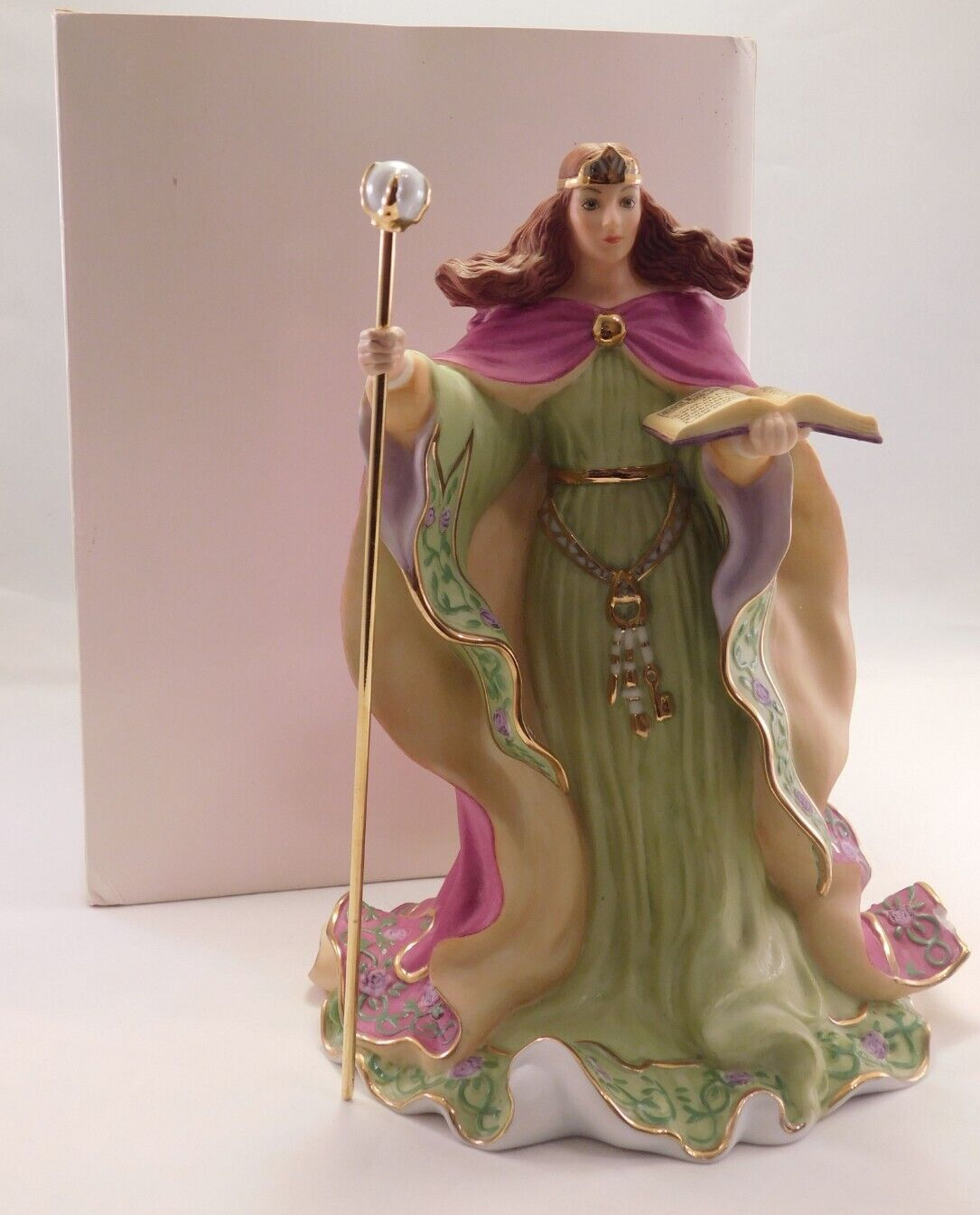 Lenox Legendary Princesses The Evil Enchantress Ltd #0834 Sorceress Witch CHIP