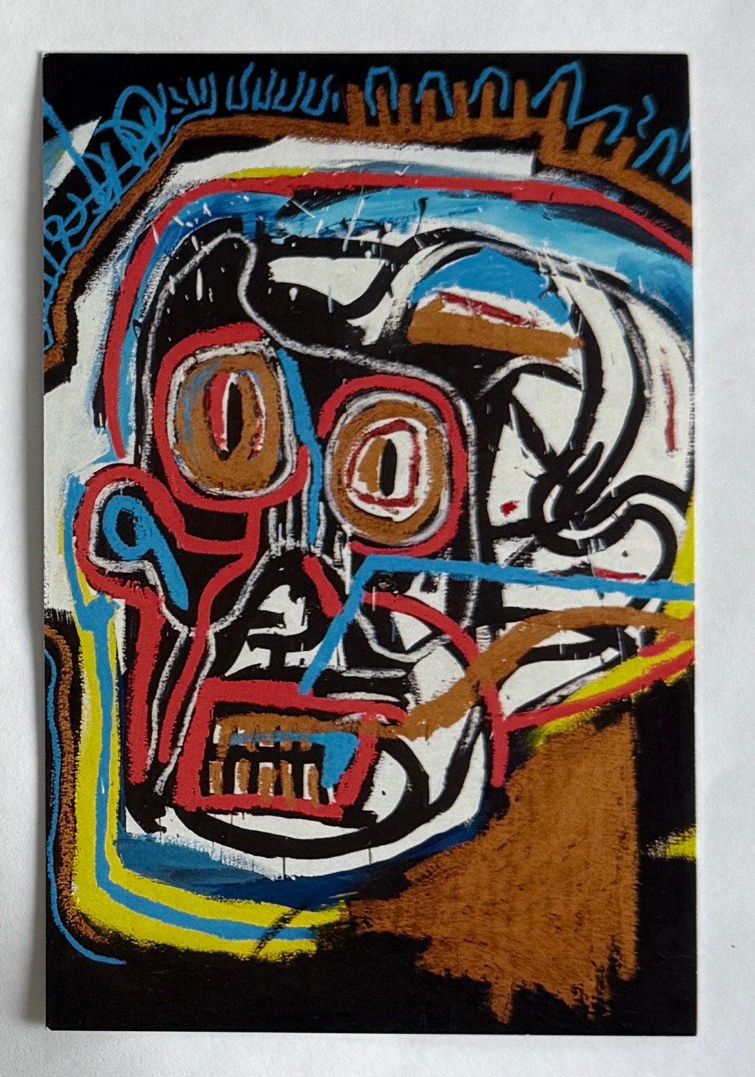 Postcard Jean-Michel Basquiat \