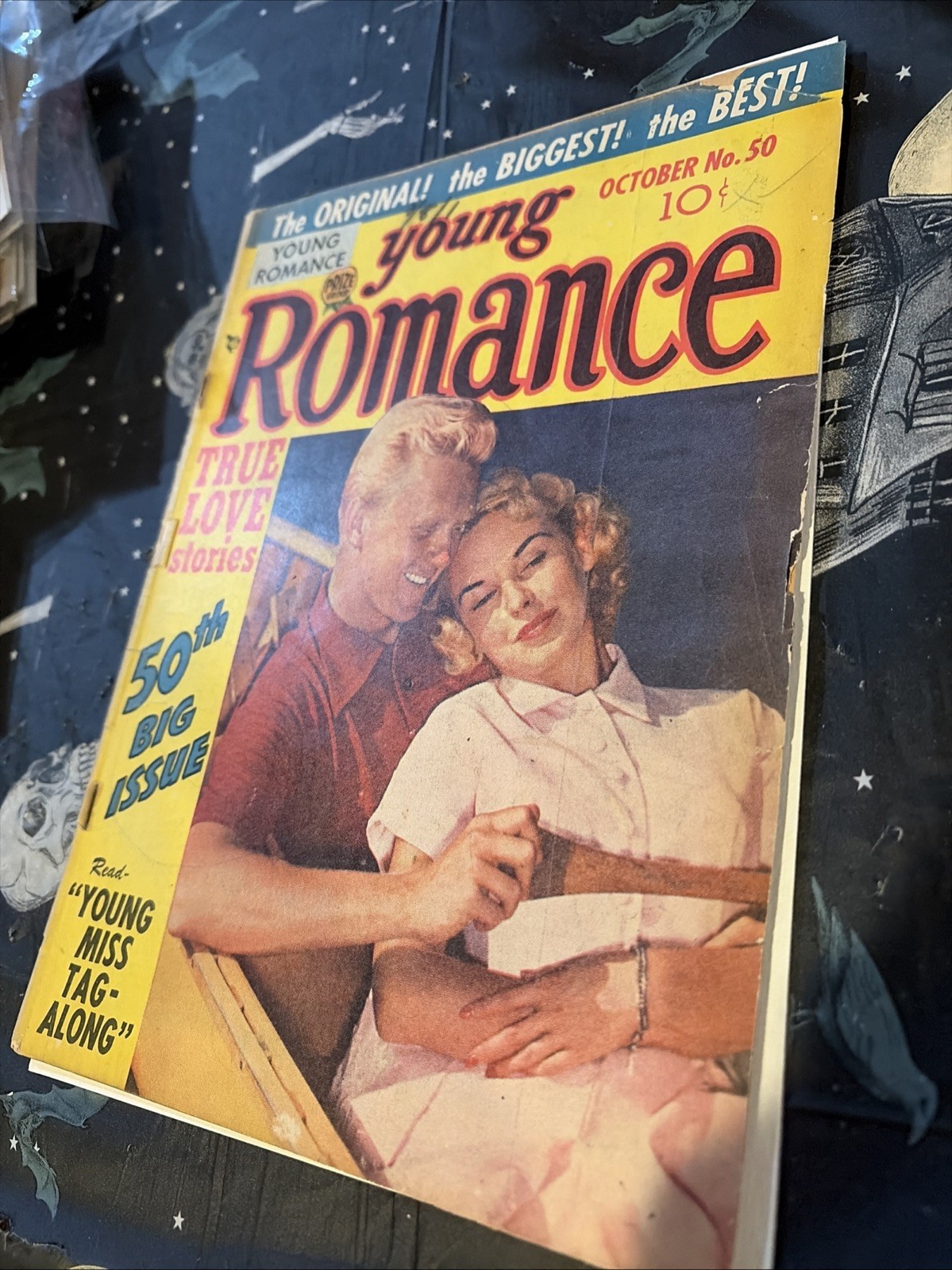 Young Romance True Love Stories Magazine 1952 #50 DOUBLE COVER Simon And Kirby Young Romance True Love Stories Magazine 1952 #50 DOUBLE COVER Simon And Kirby