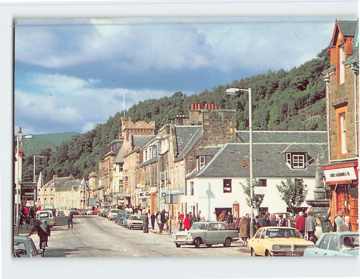 Postcard Callander Main Street Callander Scotland