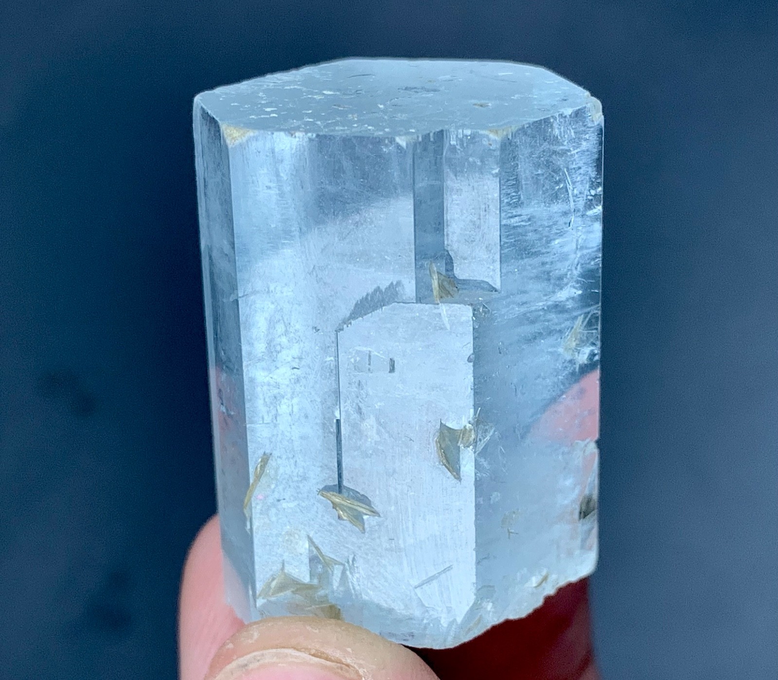 168 Carat Aquamarine Crystal Specimen From Skardu Pakistan
