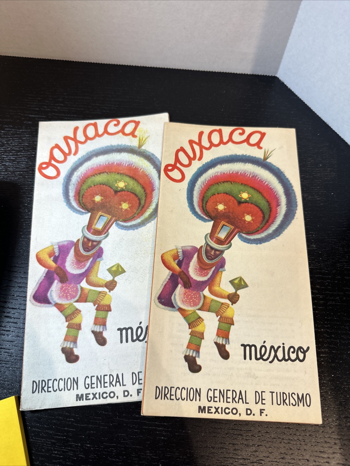 2 Vintage OAXACA MEXICO Tourism Brochures - 1950s