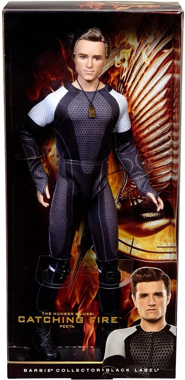 Mattel Hunger Games Catching Fire Peeta Barbie *Unopened New in Box*