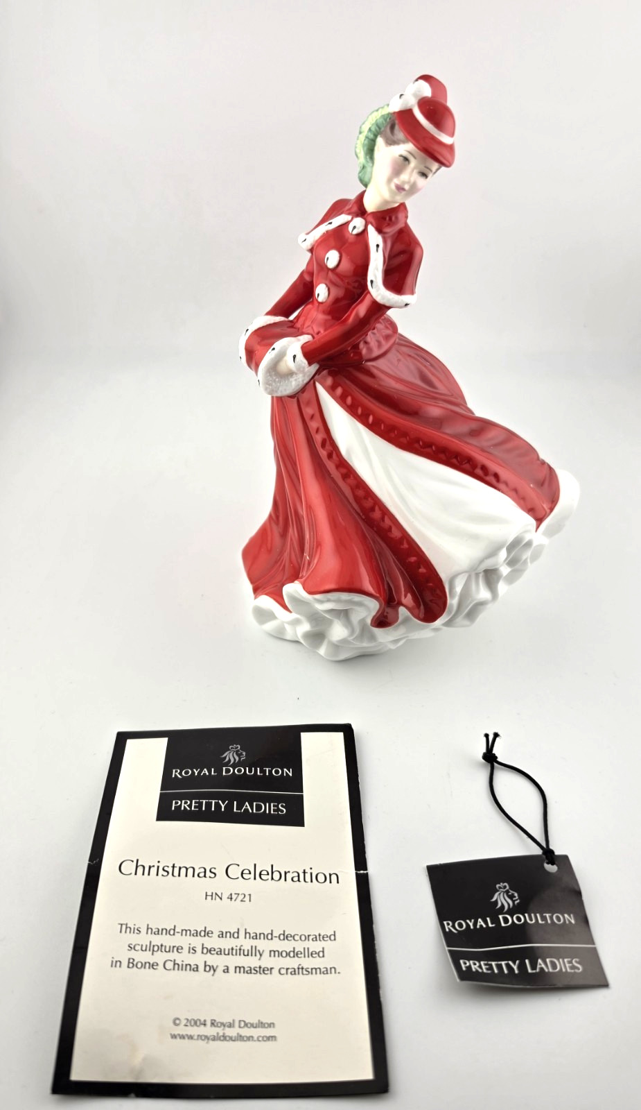 Royal Doulton \'Pretty Ladies\' Christmas Celebration HN4721 Figurine 7\ Royal Doulton \'Pretty Ladies\' Christmas Celebration HN4721 Figurine 7\