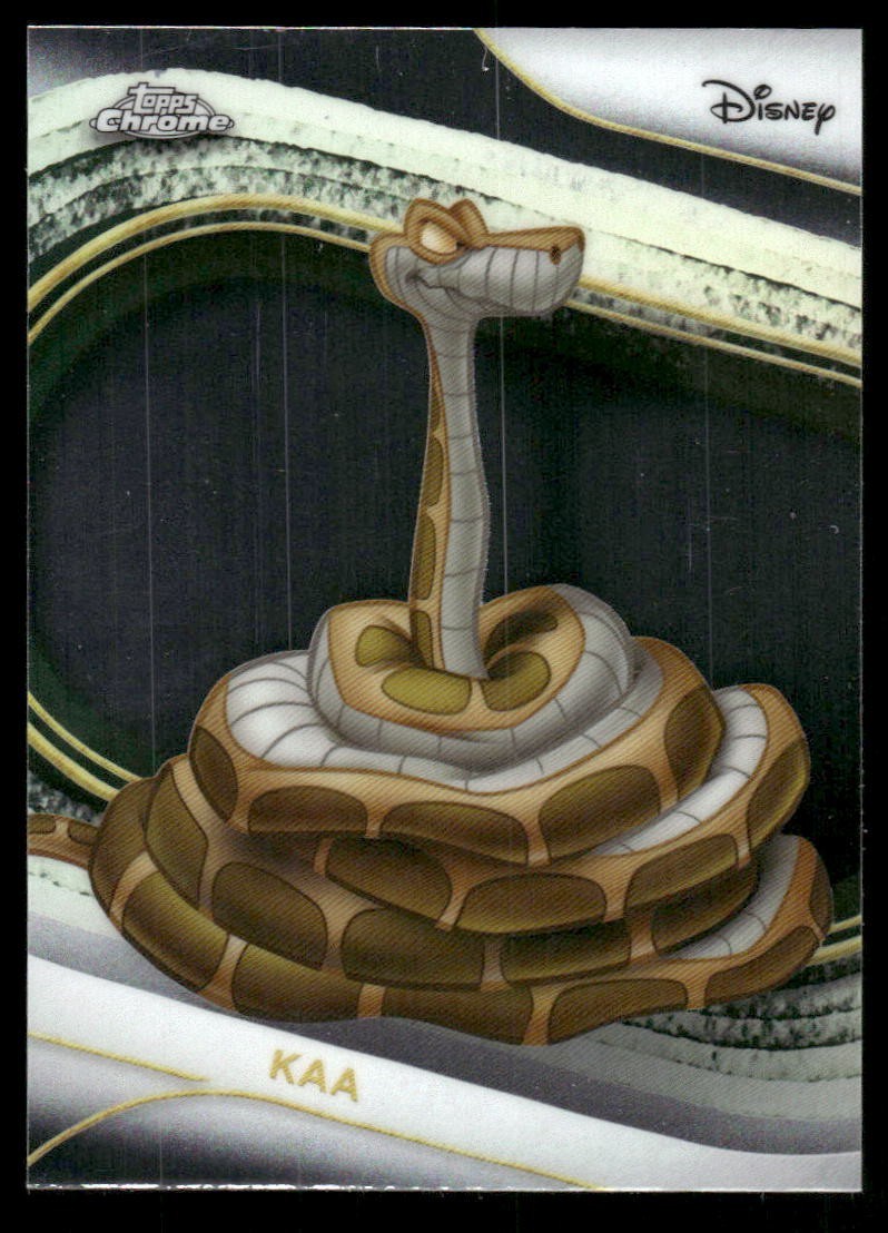 Kaa 2025 Disney Topps Chrome Card #109 (NM) Kaa 2025 Disney Topps Chrome Card #109 (NM)