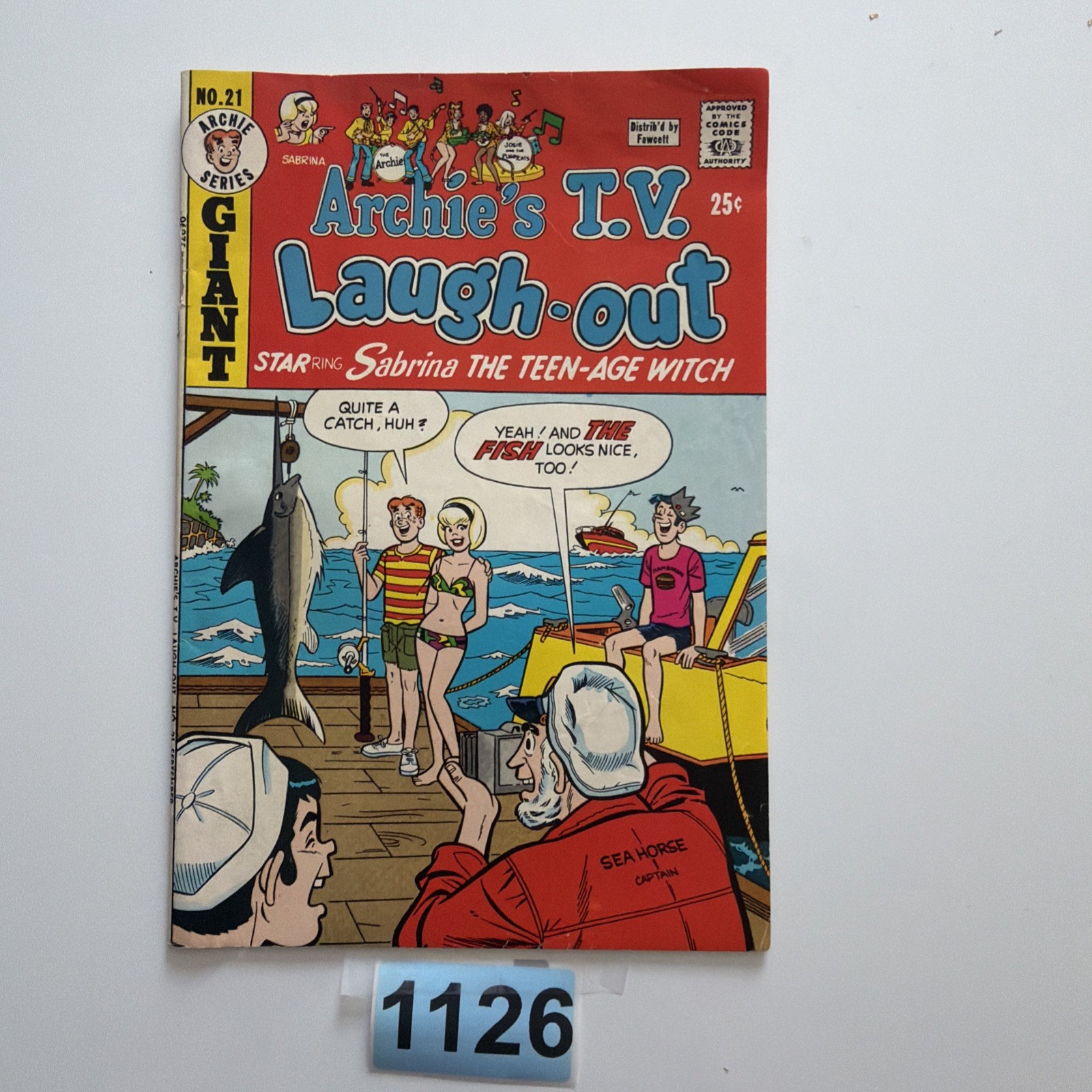 Archie's T.V. Laugh-Out #21 (Sabrina the Teen-Age Witch) US Comic Bronze Age