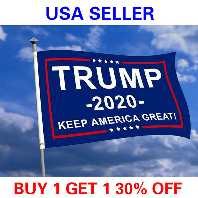 3x5 Ft Trump 2020 Keep America Great President Flag President Donald Trump b1