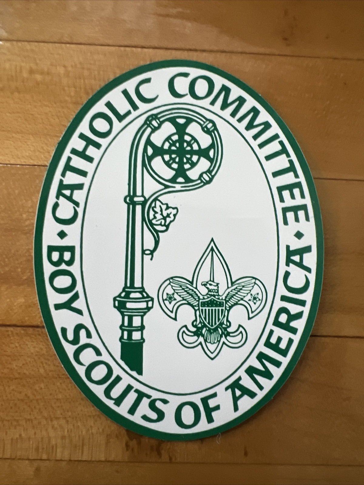 Catholic Committee on Scouting Decal BSA Activity Patch