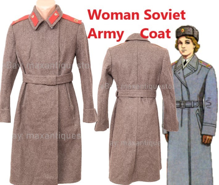 1971 USSR Soviet Army VDV Paratrooper Cadet Overcoat Greatcoat Shinel 46-3