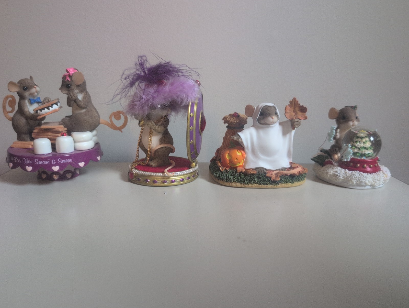 Lot of 4 Charming Tails Mint Condition 