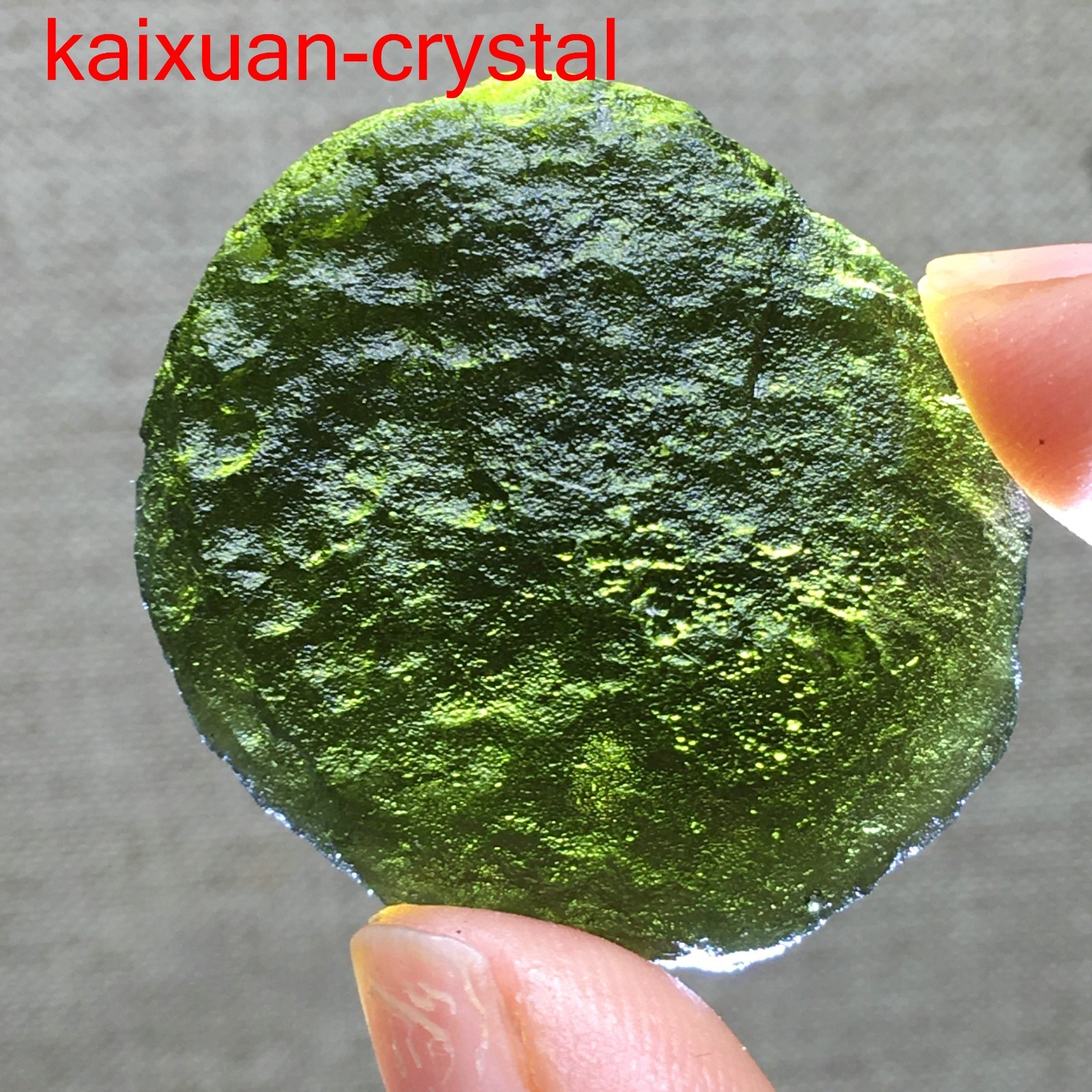 78Ct Moldavite Genuine Raw Moldavite Crystal from Czech Republic PICcertificate