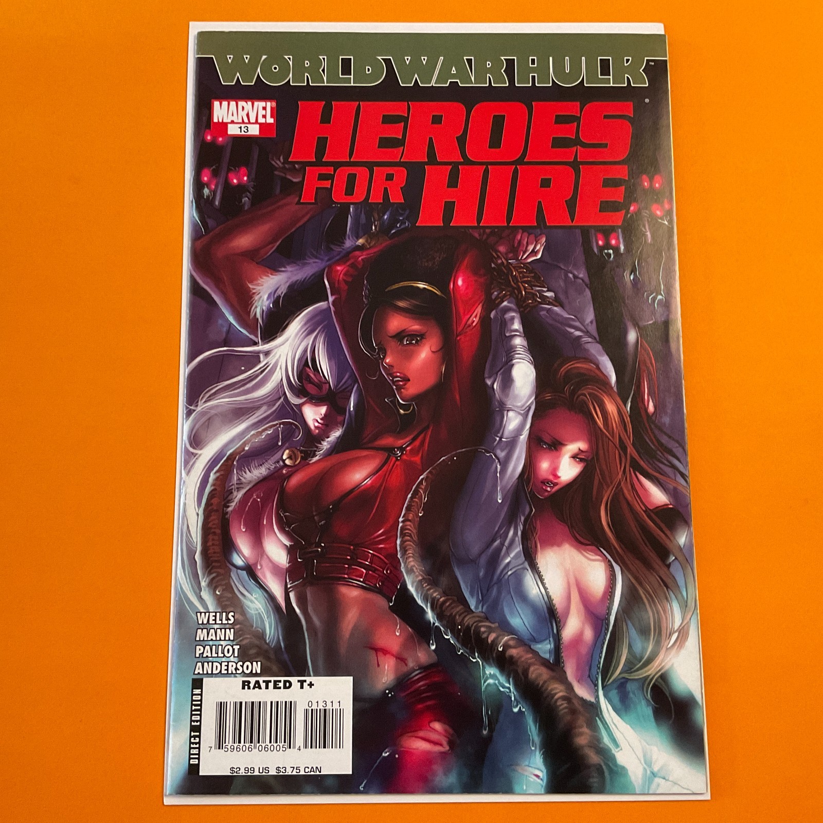 Heroes for Hire #13 FN Midgrade (2007) Sana Takeda Bondage Cover