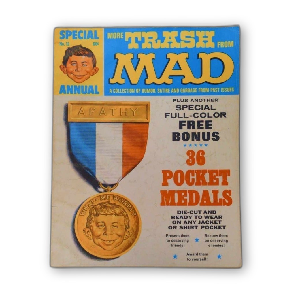 Vintage More Trash From Mad Magazine 1969 No. 12 Special Annual Issue