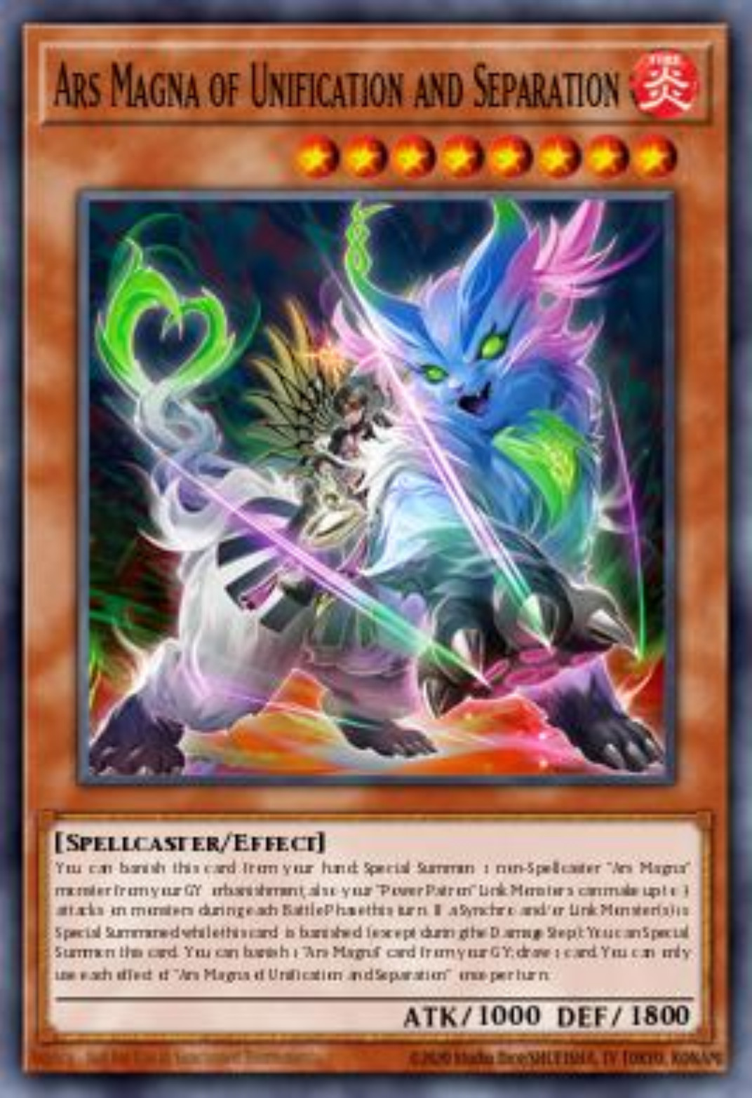 Yugioh BETB-EN020 Ars Magna of Unification and Separation Common Presale