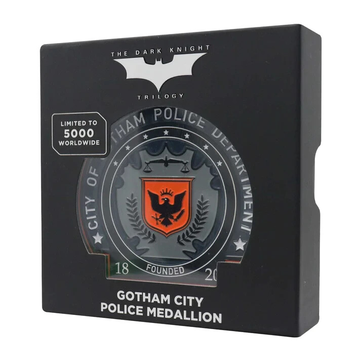 DC Batman the Dark Knight Limited Edition Gotham City Medallion LE DC Batman the Dark Knight Limited Edition Gotham City Medallion LE