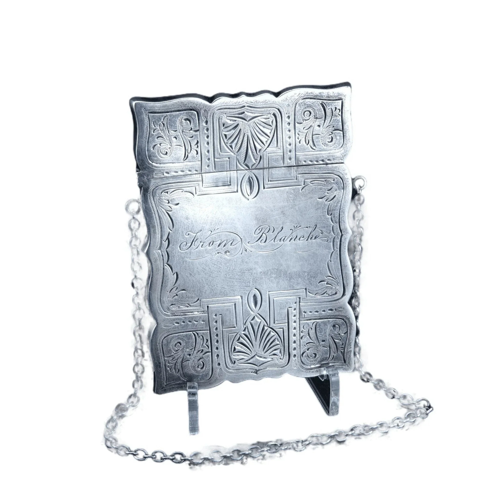 c1850\'s Gorham Sterling Silver Calling Card Case