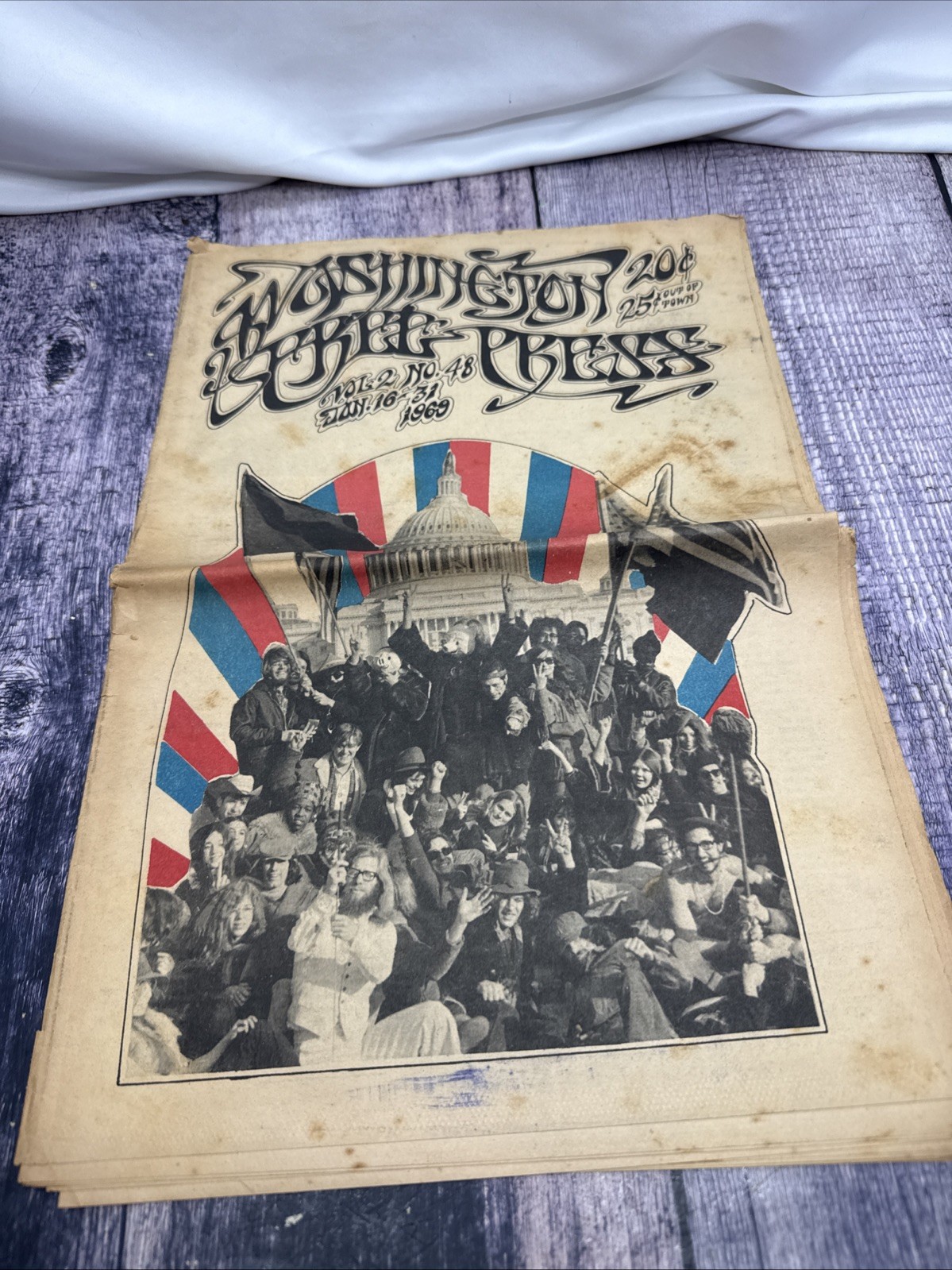 Washington Free Press Volume Two Number 48 January 16 Through The 31St 1969