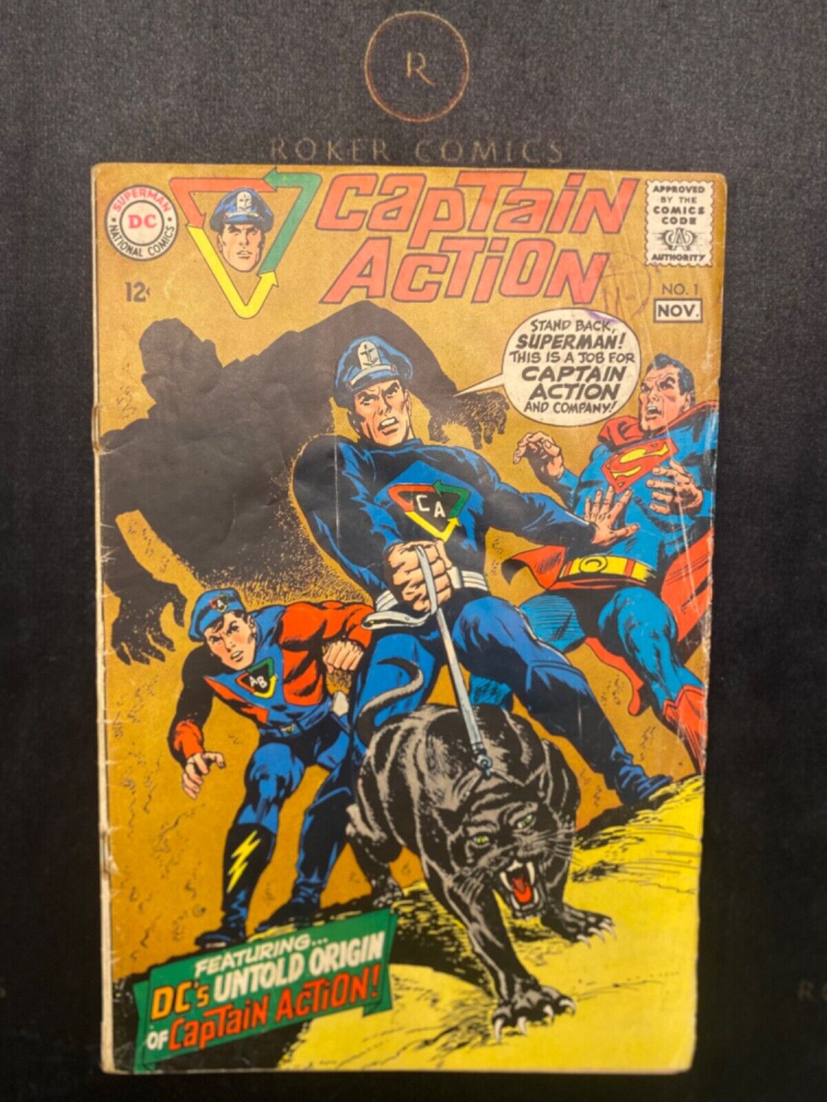 Rare 1968 Captain Action #1