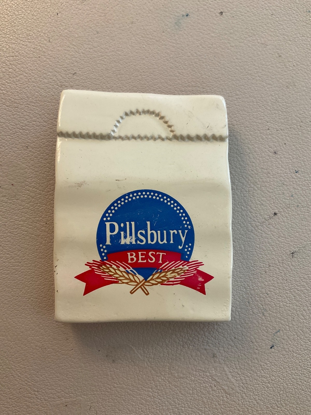 Pillsbury Best Flour  Vintage 3D Refrigerator Magnet