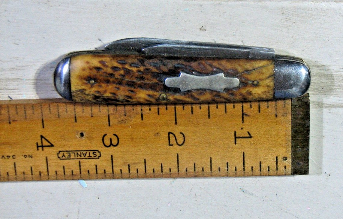Vtg FULTON Cultry Company BonePocket Knife