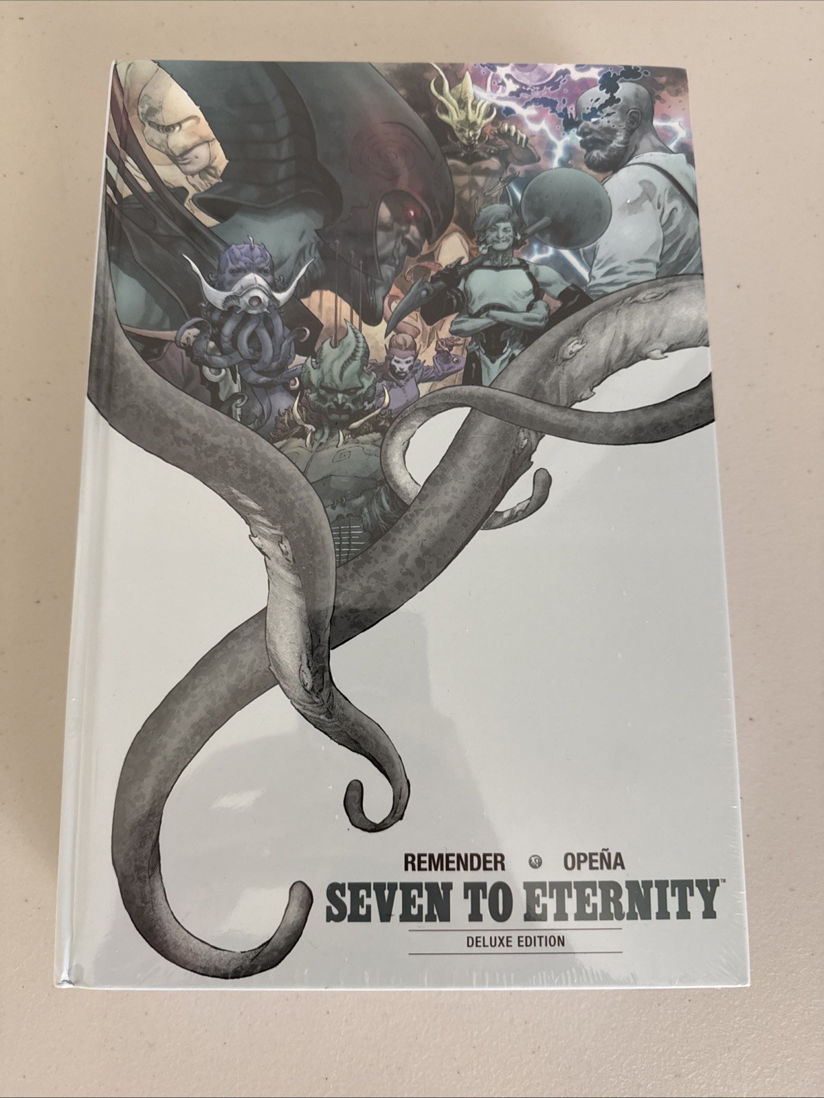 Seven To Eternity Deluxe Hardcover DCBS Variant Remender Opena New Sealed HC Seven To Eternity Deluxe Hardcover DCBS Variant Remender Opena New Sealed HC
