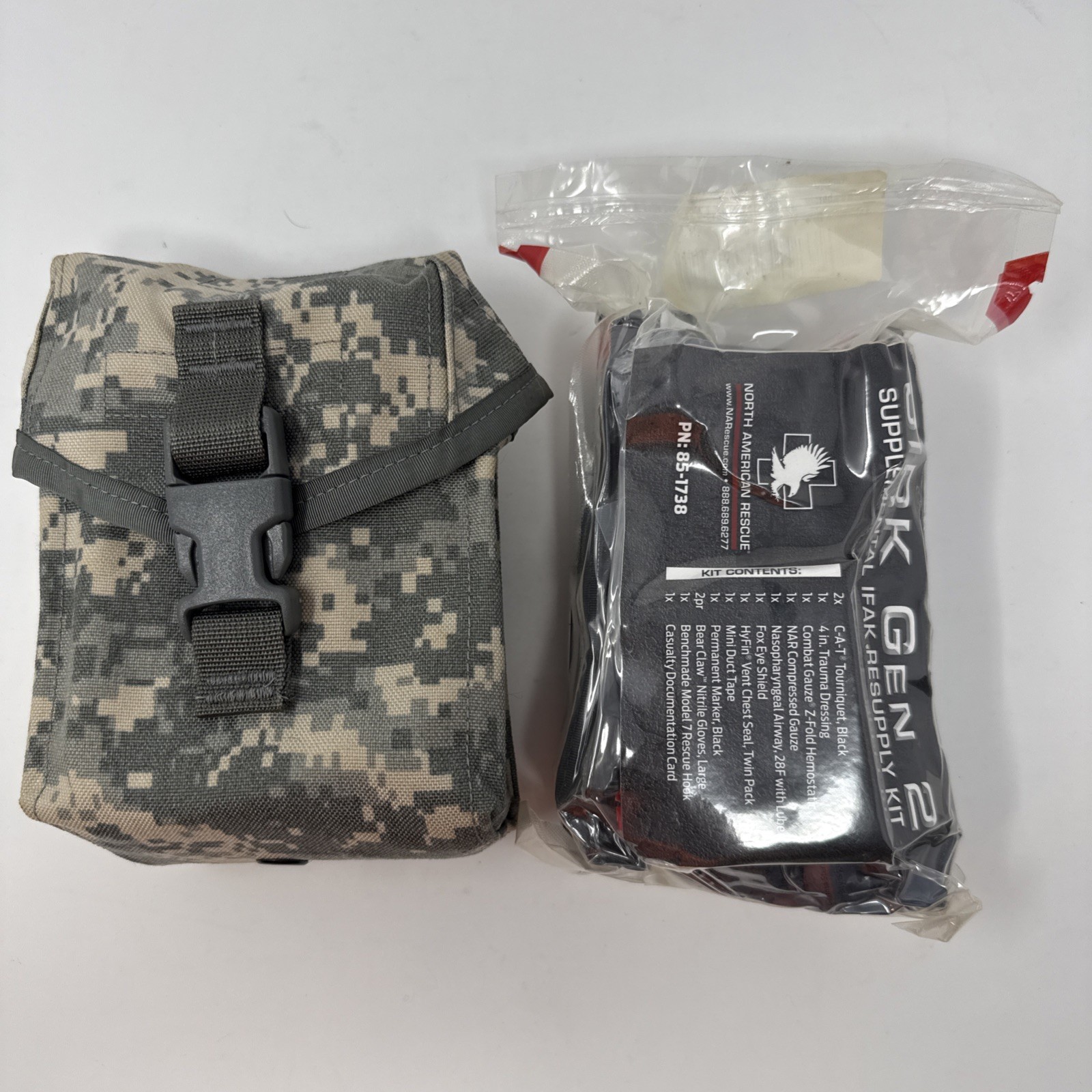 SIRK Gen 2 Supplemental IFAK Resupply Kit North American Rescue Expired 2022
