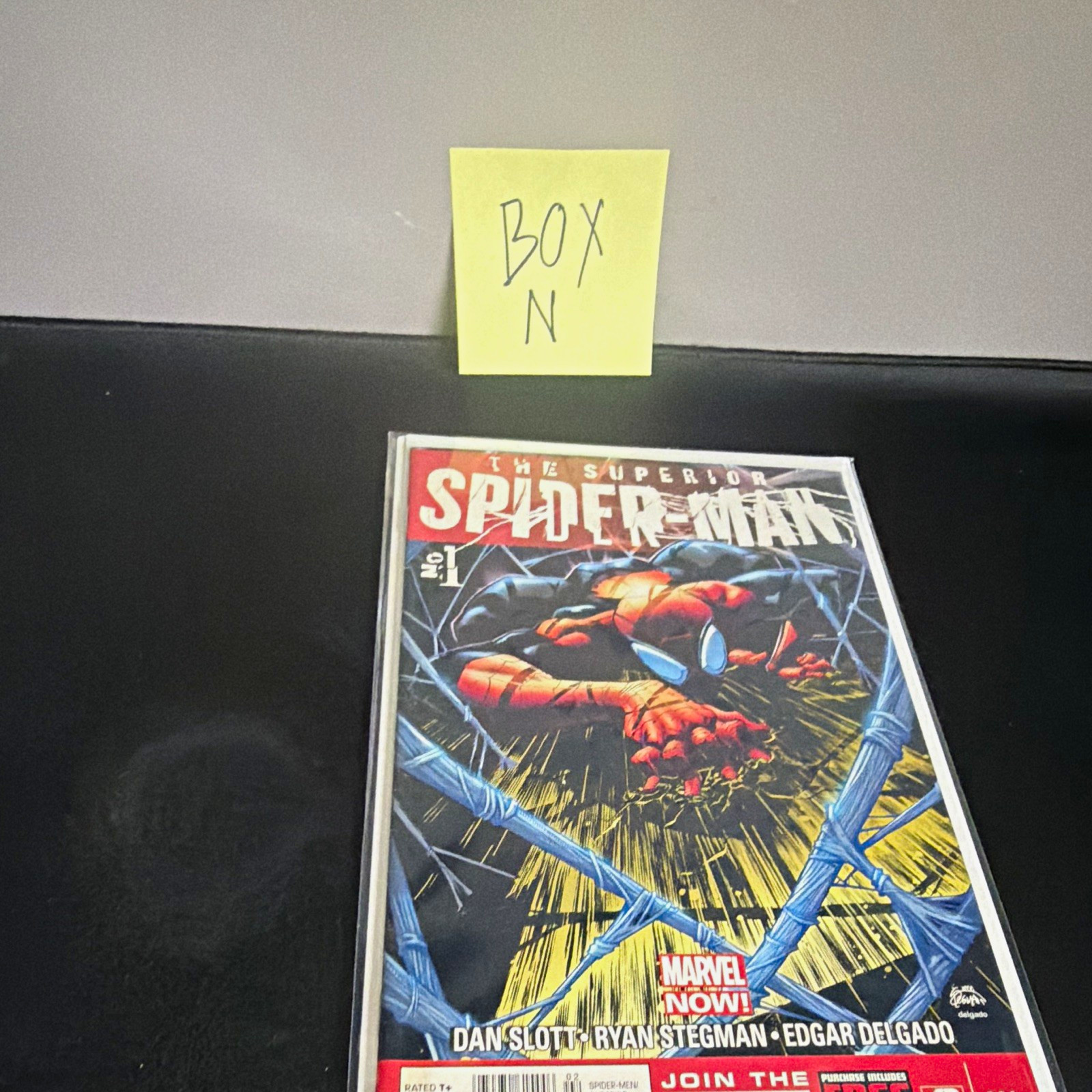 marvel the superior spider-man #1 (2013) comic book - marvel now slott stegman