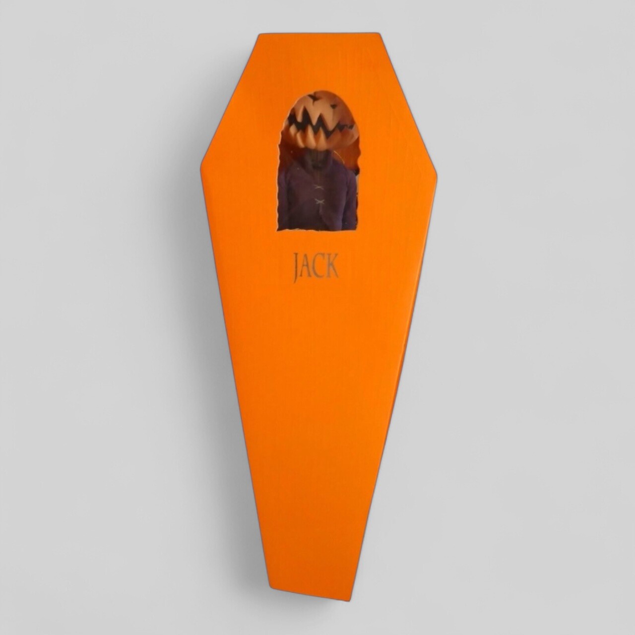 1998 JAPAN NIGHTMARE BEFORE CHRISTMAS 16” PUMPKIN KING JACK COFFIN (NEW) LE 1200