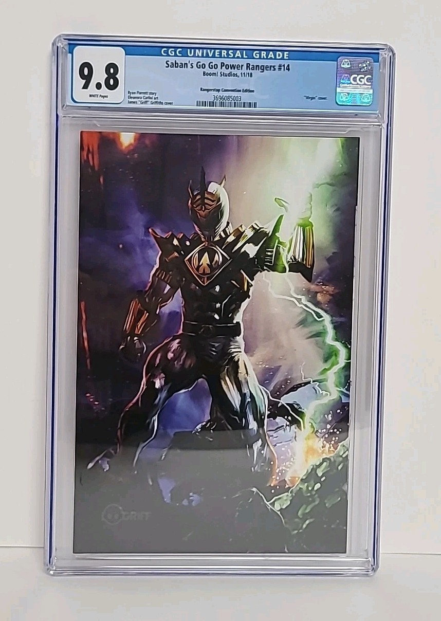 Saban’s Go Go Power Rangers #14 CGC 9.8 RangerStop Virgin Comic Con Variant