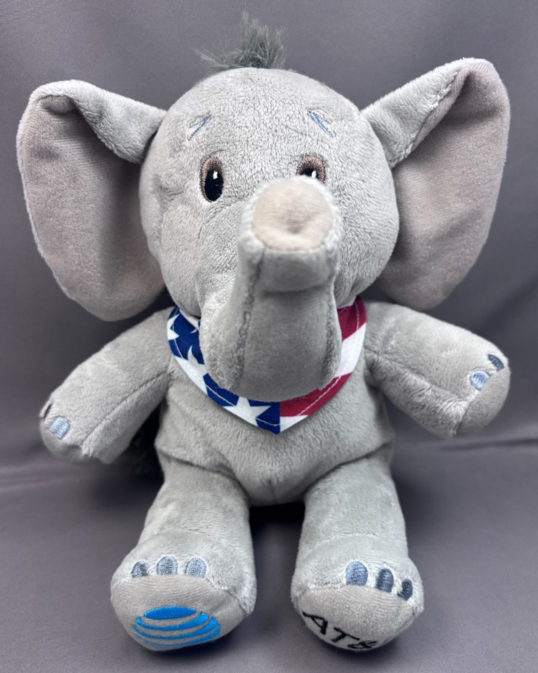 AT&T Plush Elephant Promo Toy 2016 Republican National Convention Donald Trump AT&T Plush Elephant Promo Toy 2016 Republican National Convention Donald Trump