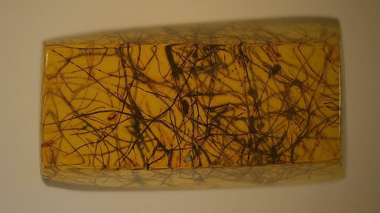 Special price beautiful Burmite amber with Fiber inclusion