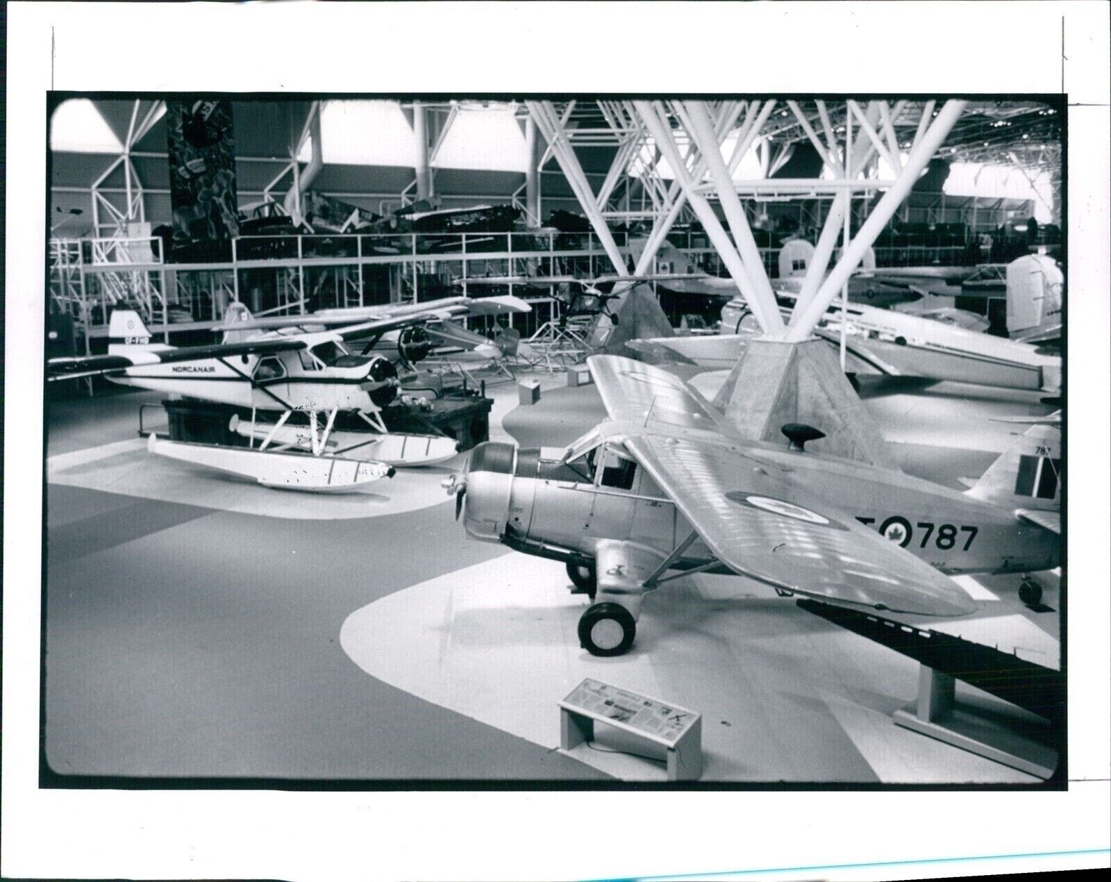 1968 National Aviation Museum Ottawa Jay Clarke grapher Planes Press Photo 8x10