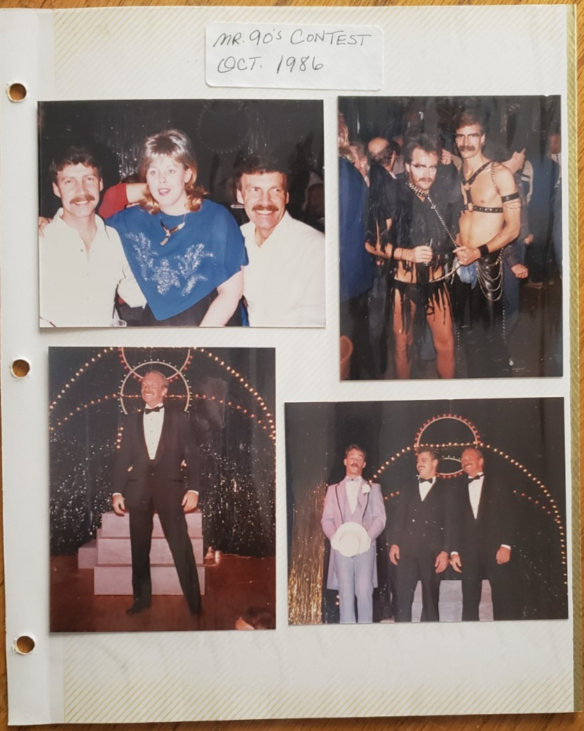 Original Mister Gay 90's Photographs From The Gay 90's, Minneapolis, Mn. 1986