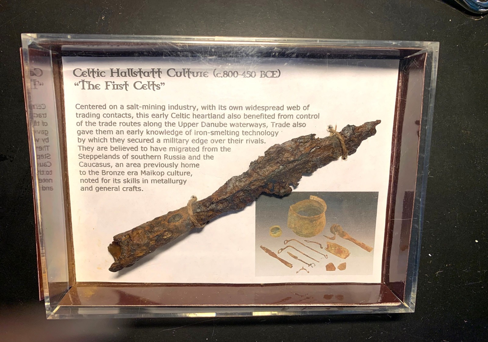 A Genuine Celtic Spear From Tumulus Culture dating 800BC-450BC