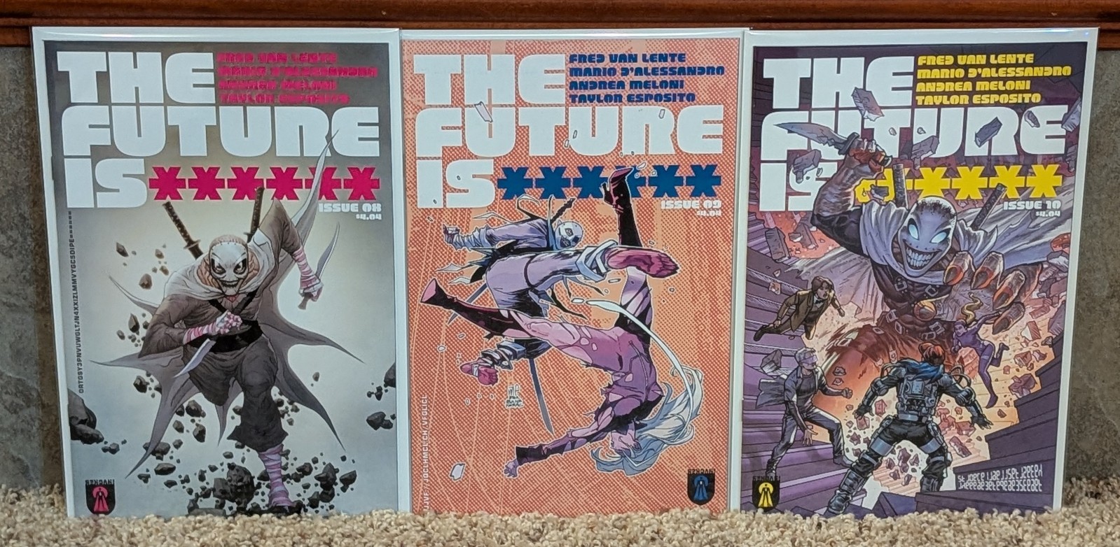 The Future Is ****** #8 9 10 (REKCAH, 2025) Cover A Jae Lee LOT Van Lente NM