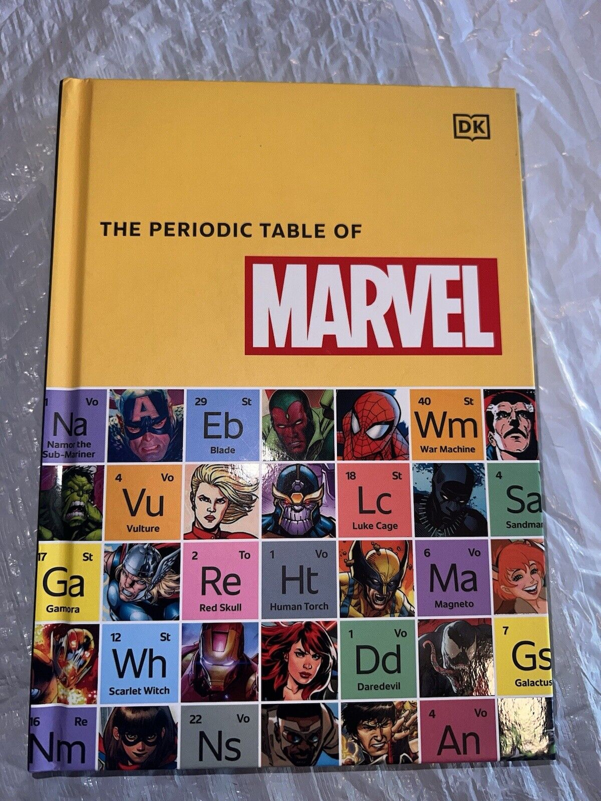 Marvel the periodic table book